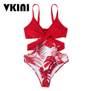 Cut Out Swimsuit One Piece Swimwear Women 2022 Summer Push Up Swim Suit Monokini Backless Sexy Swimming Suit Straps Bathing Suit