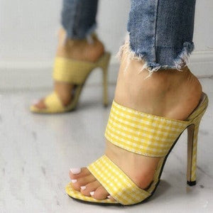 European And American Style Customized High-heeled Sandals Women's Shoes