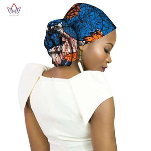 Fashion 2019 New Style African Headwear For Women Ankara Headband Decorations Wrap Tie Scarf Africa Hair Accessories BRW WYB65