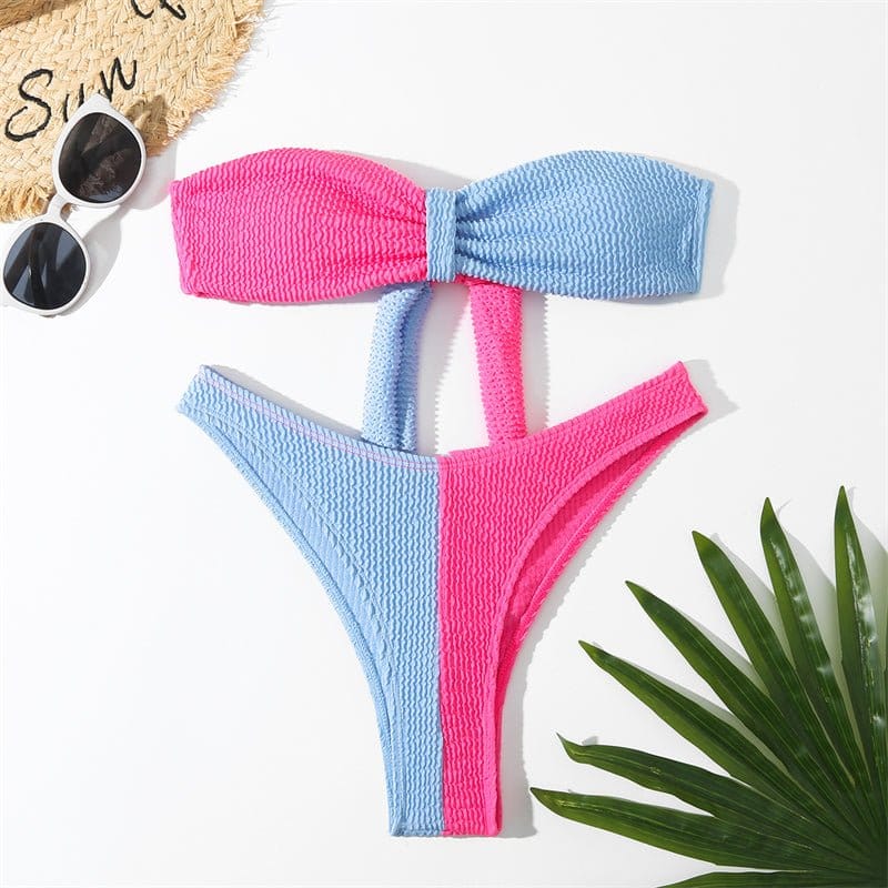 High Waist Halfside Bikini