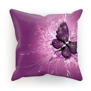 Lila Butterfly Cushion