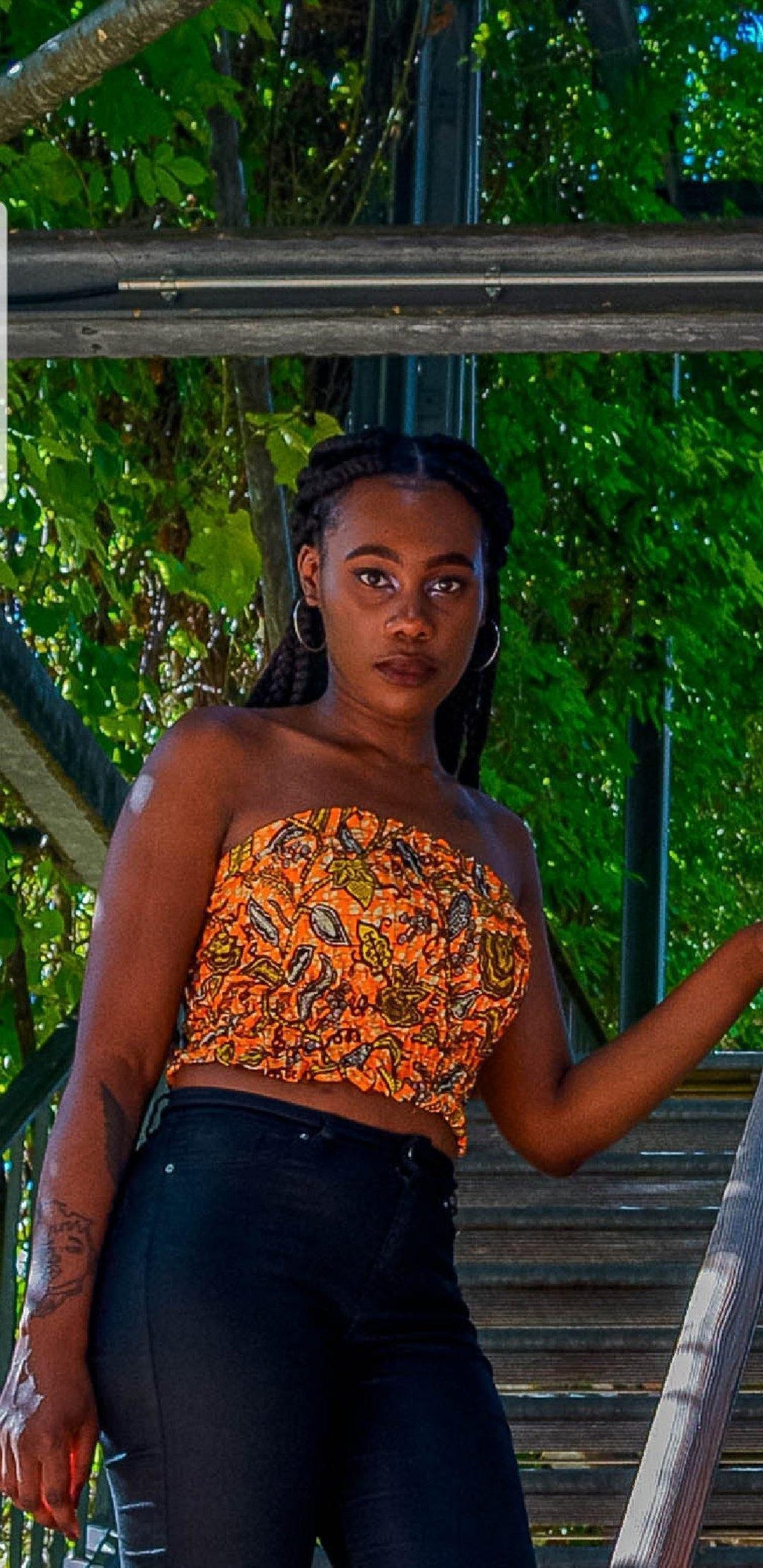 M'akoma Stretchy Baako Top