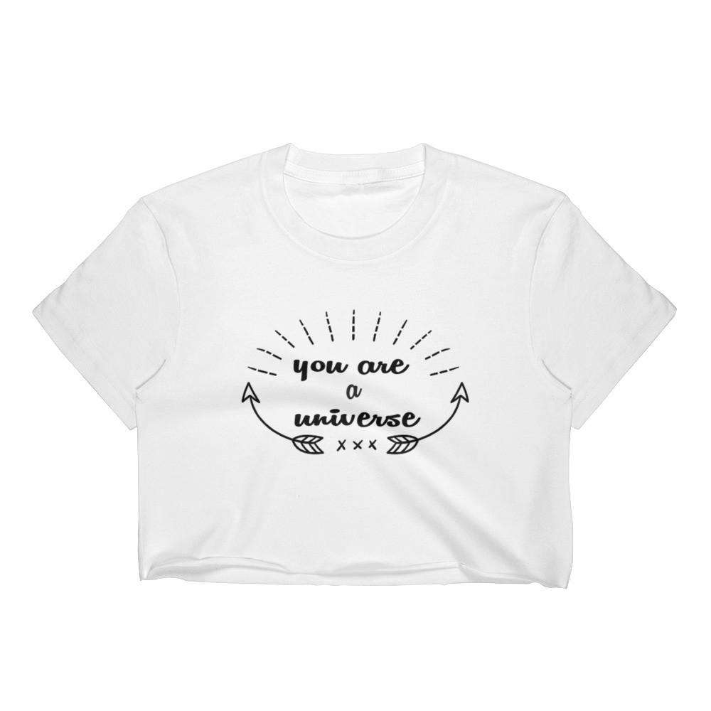 You are a Universe Women's Crop Top