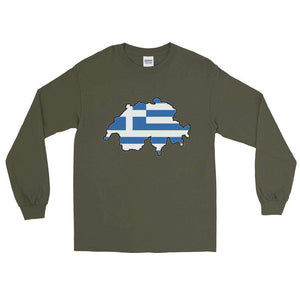 Swiss Greek Long T-Shirt