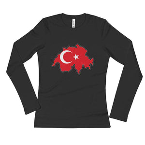 Swiss Türkei Ladies' Long Sleeve T-Shirt