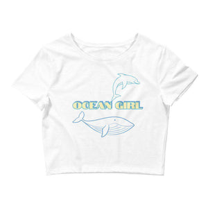 Ocean Girl Women’s Crop Tee