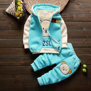 Mode Baby Jungen Kleidung Herbst Winter Warme Baby Mädchen Kleidung Kinder Sport Anzug Outfits Neugeborenen Baby Kleidung Säuglings Kleidung Sets