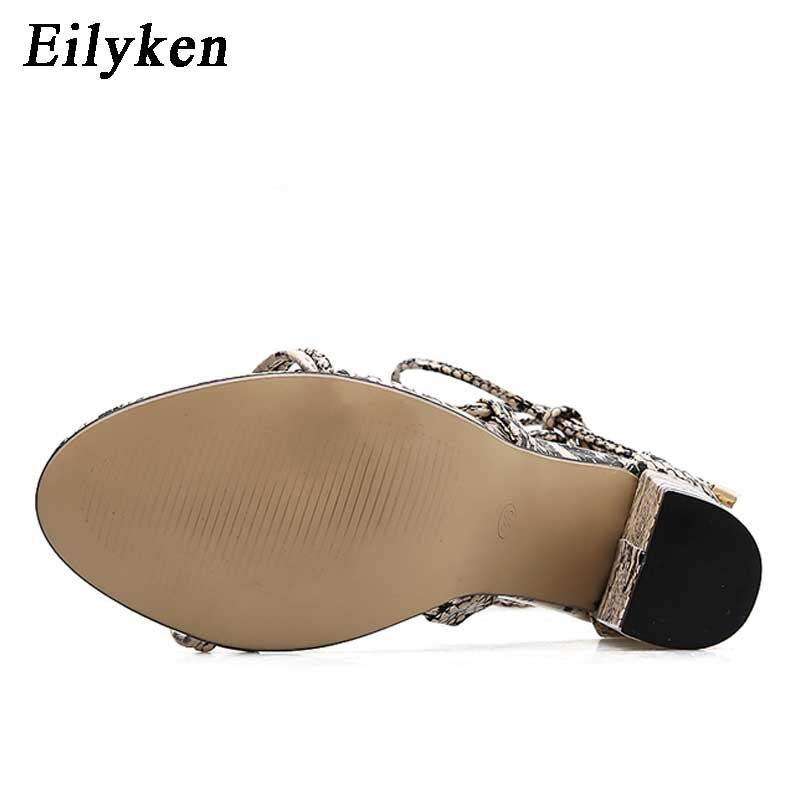 Nandi Snakeskin heel