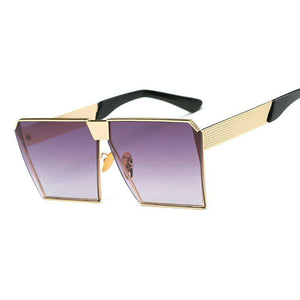 New fashion Steampunk Square Sunglasses