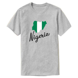 Nigeria Africa Country Map T-Shirt