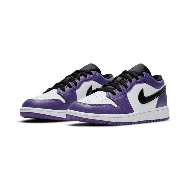 Nike Air Jordan 1 Low White Purple Toe Grape