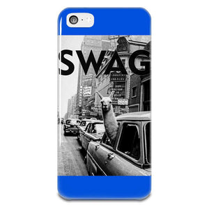 SWAG Llama In New York City Cab iPhone 5-5s Plastic Case