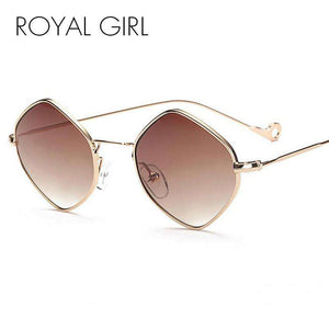 Royal Girl Small Rhombus Sunglasses