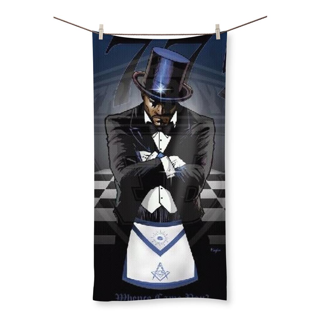 American Builder Beach Towel