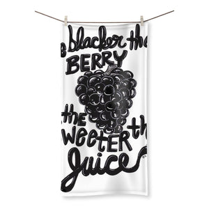 The Blacker the Berry Towel