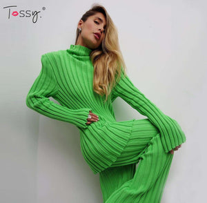 Tossy Ribbed Outfits